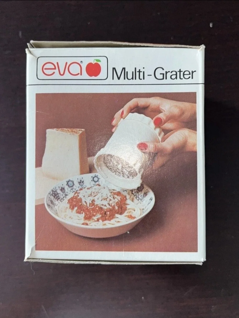 Vintage Eva Multi-Grater Stainless Steel Blade Kitchen Food Grater